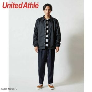 United Athle 7059-01 Nylon Coach Jacket
