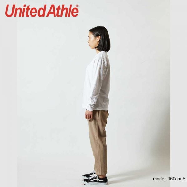 United Athle 5011-01 5.6oz Long Sleeve Cotton T-Shirt