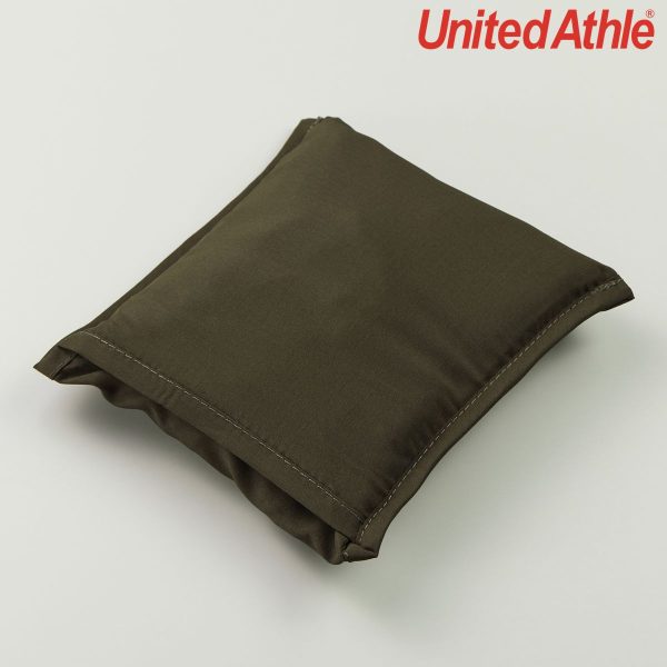United Athle 1391-01 Recycled Polyester Ripstop Foldable Bag (with mesh pocket)