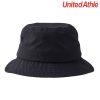 United Athle 9674-01 Nylon Bucket Hat Black