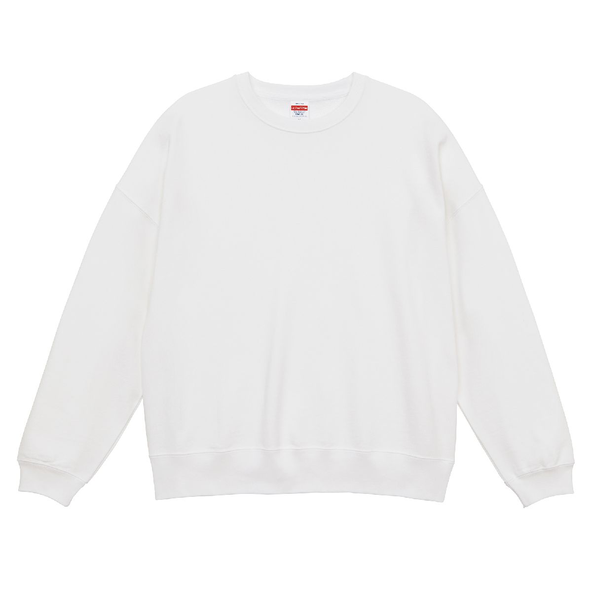 5205-01 10.0oz Oversided French Terry Crewneck Sweatshirt 2 United Athle 5205-01 White 0001 Size:XL