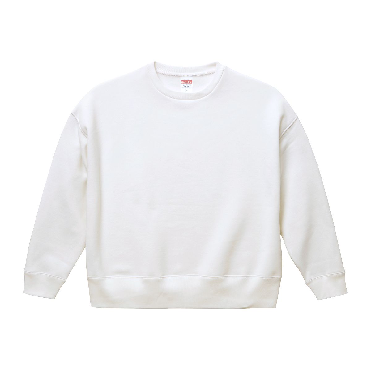 5627-01 10.0oz T/C Oversided Crewneck Fleece Sweatshirt 3 United Athle 5627-01 White 0001 Size:XL