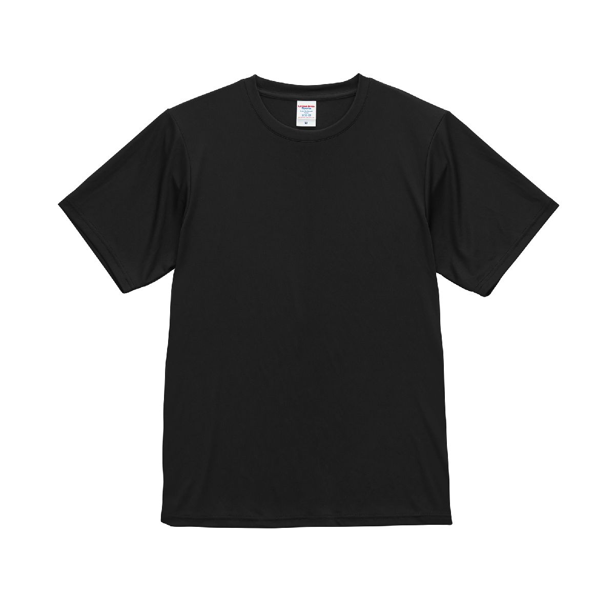 5700-01 4.4oz Dry Smooth Recycled Polyester Tee 7 United Athle 5700-01 Black 0002 Size:4XL