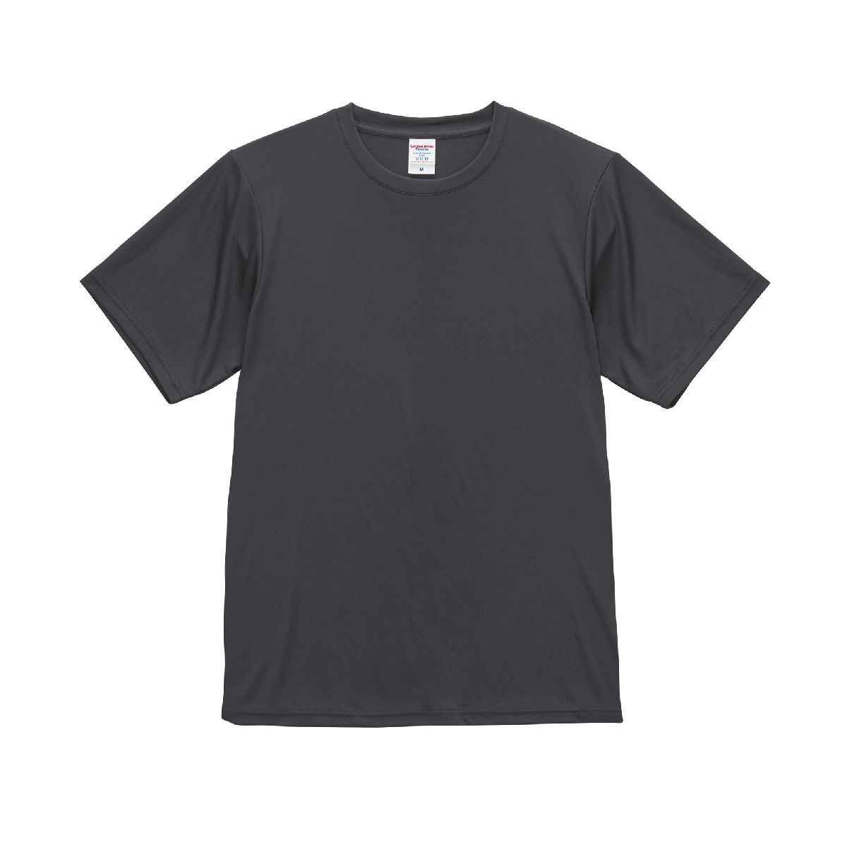 5700-01 4.4oz Dry Smooth Recycled Polyester Tee 12 United Athle 5700-01 Dark Grey 0165 Size:4XL