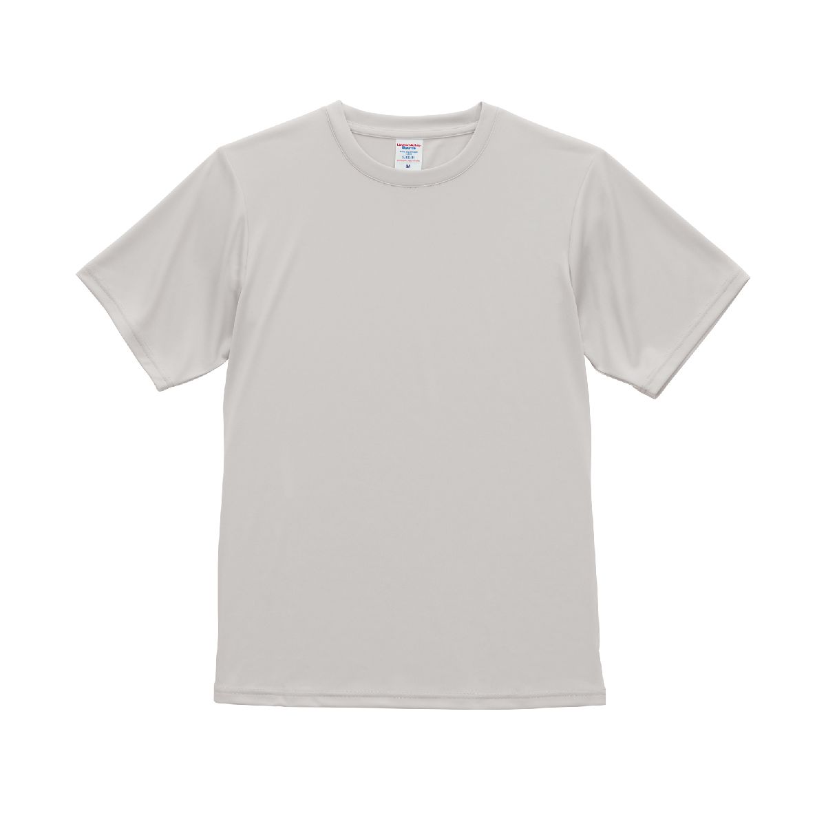 5700-01 4.4oz Dry Smooth Recycled Polyester Tee 18 United Athle 5700-01 Frost Gray 0300 Size:4XL