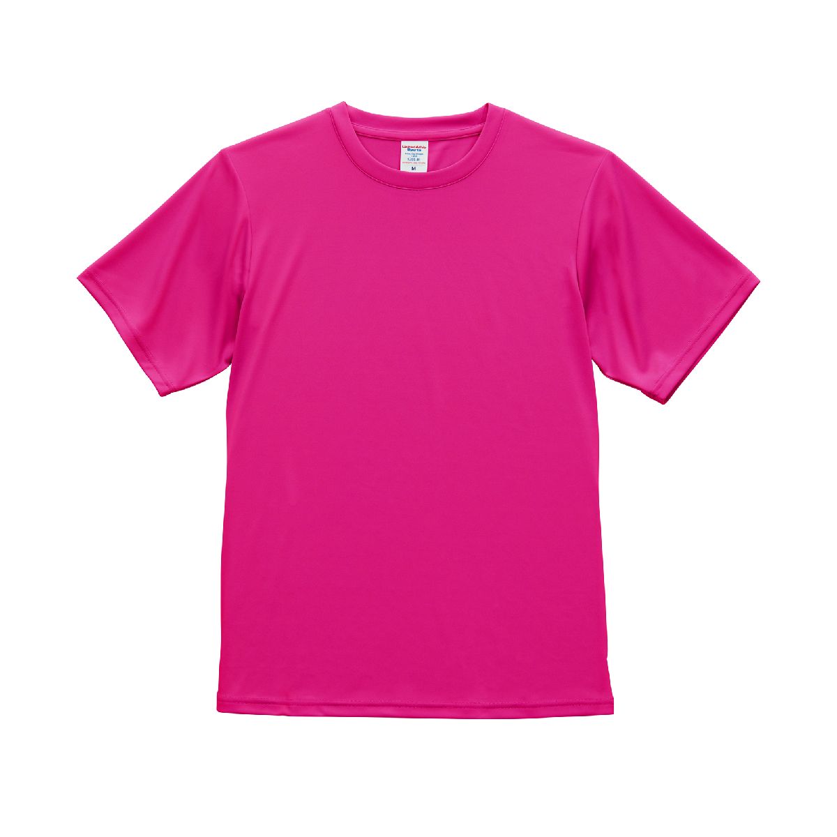 5700-01 4.4oz Dry Smooth Recycled Polyester Tee 6 United Athle 5700-01 Tropical Pink 0511 Size:4XL