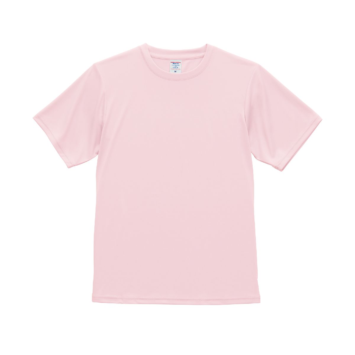 5700-01 4.4oz Dry Smooth Recycled Polyester Tee 11 United Athle 5700-01 Baby Pink 0576 Size:4XL