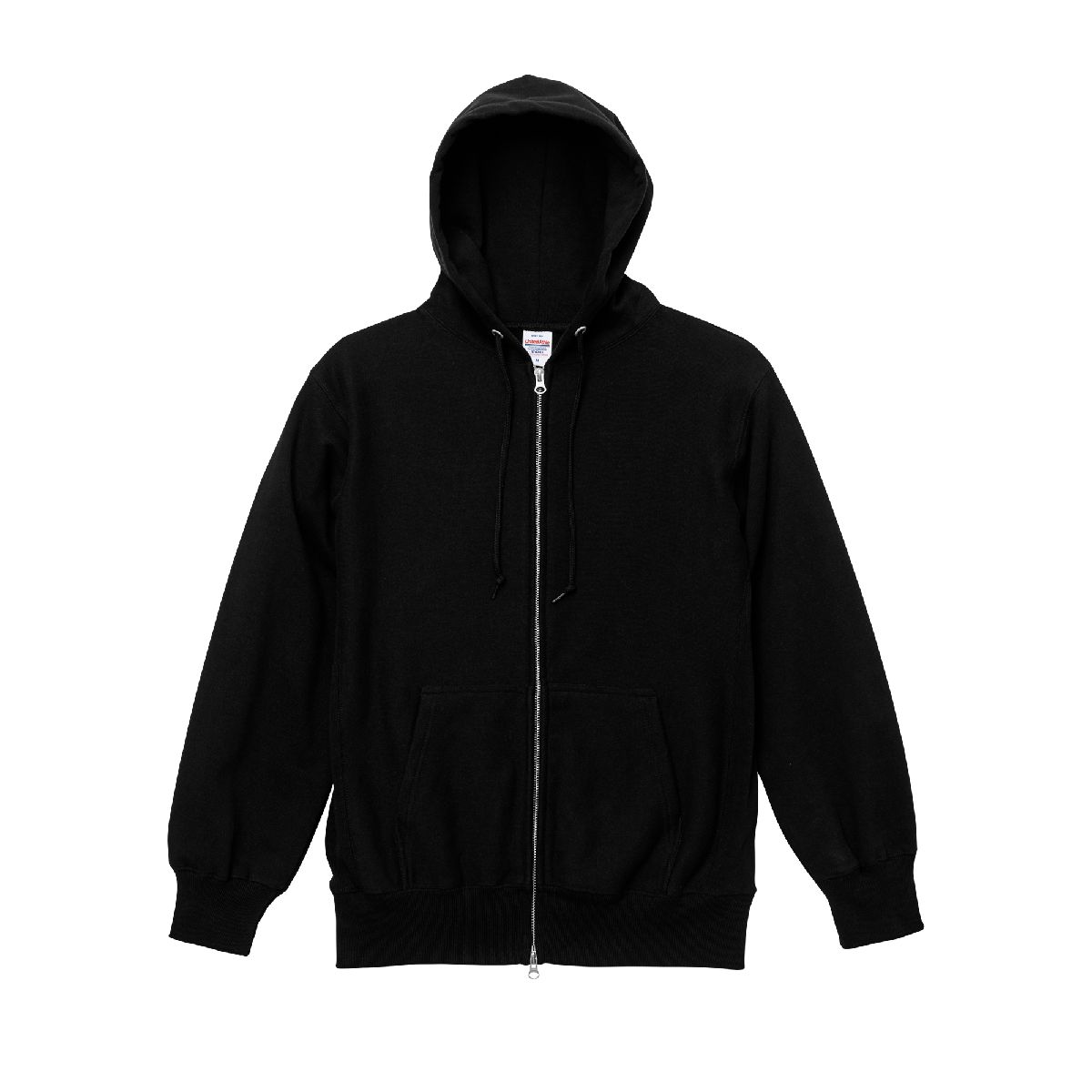 5762-01 12.0oz Heavyweight Sweat Fullzip Parka 7 United Athle 5762-01 Black 0002 Size:2XL