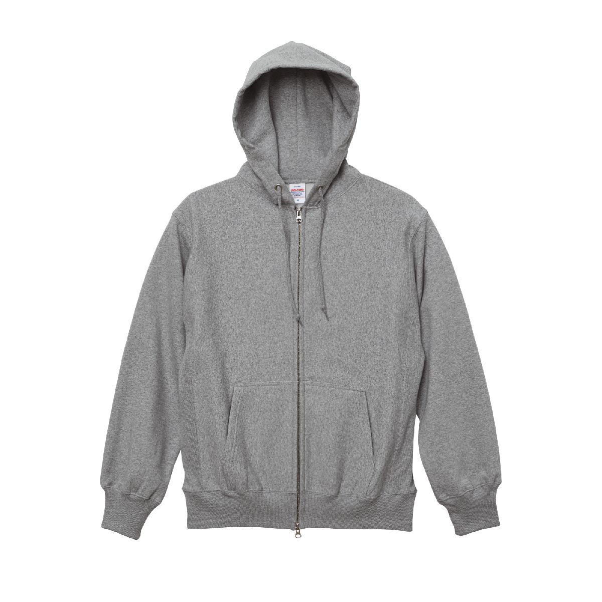 5762-01 12.0oz Heavyweight Sweat Fullzip Parka 2 United Athle 5762-01 Mix Grey 0006 Size:2XL