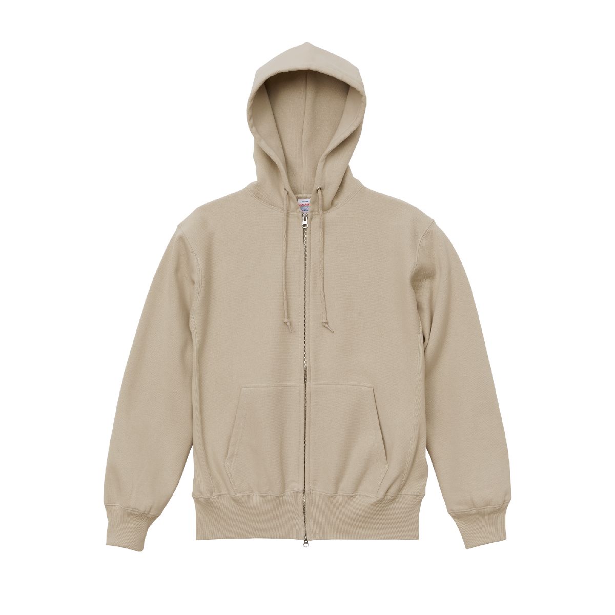 5762-01 12.0oz Heavyweight Sweat Fullzip Parka 5 United Athle 5762-01 Sand 0545 Size:2XL