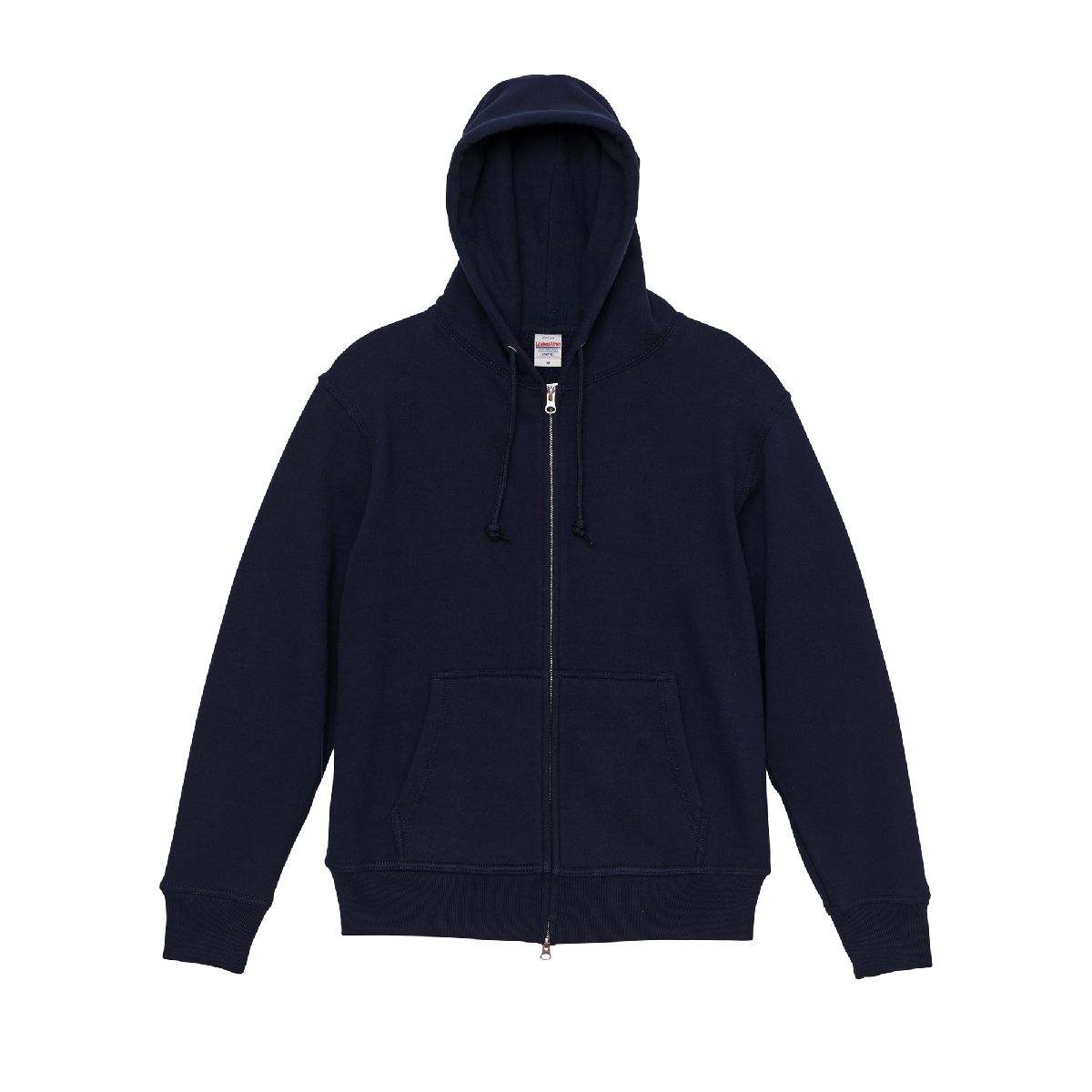 5767-01 12.7oz Heavyweight French Terry Fullzip Parka 4 United Athle 5767-01 Navy 0086 Size:2XL