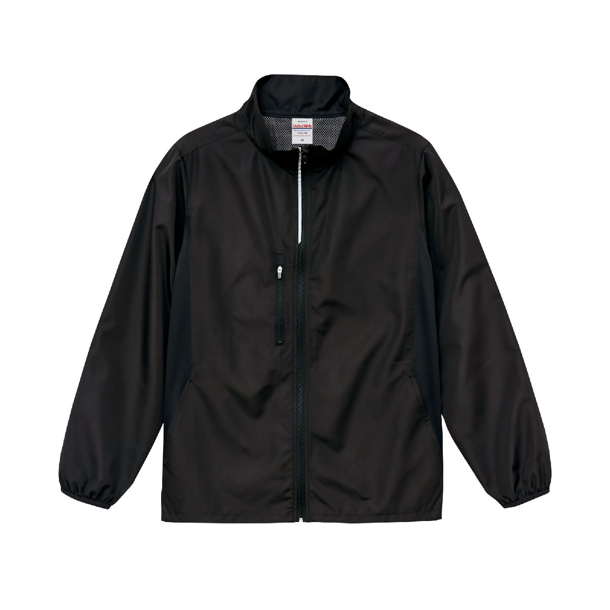 7068-01 Lined Micro Ripstop Stand Jacket 5 United Athle 7068-01 Black 0002 Size:2XL