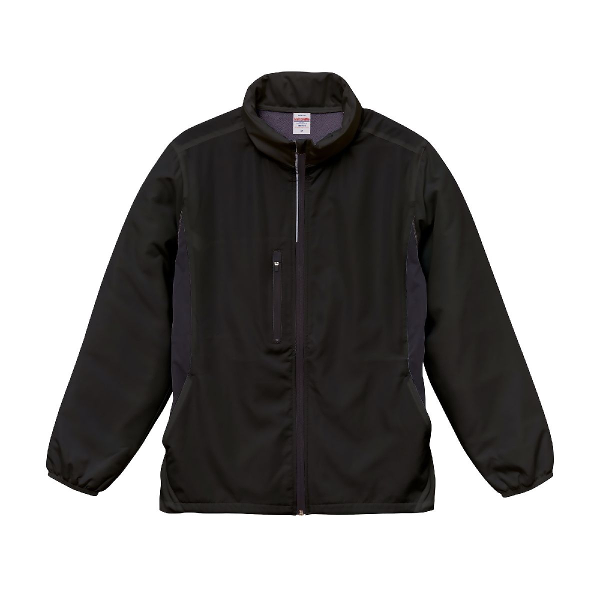 7069-01 Micro Ripstop Hooded Fleece Lined Jacket 2 United Athle 7069-01 Black 0002 Size:2XL