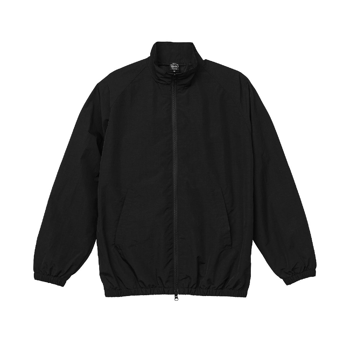 7220-01 Retro Cotton-like Nylon Training Jacket 6 United Athle 7220-01 Black 0002 Size:XL