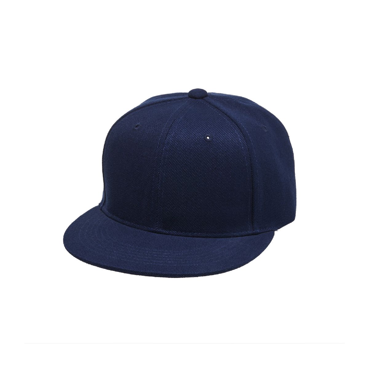 9664-01 Polyester Twill Flat Visor Snapback Cap 5 United Athle 9664-01 Navy 0086 Size:F