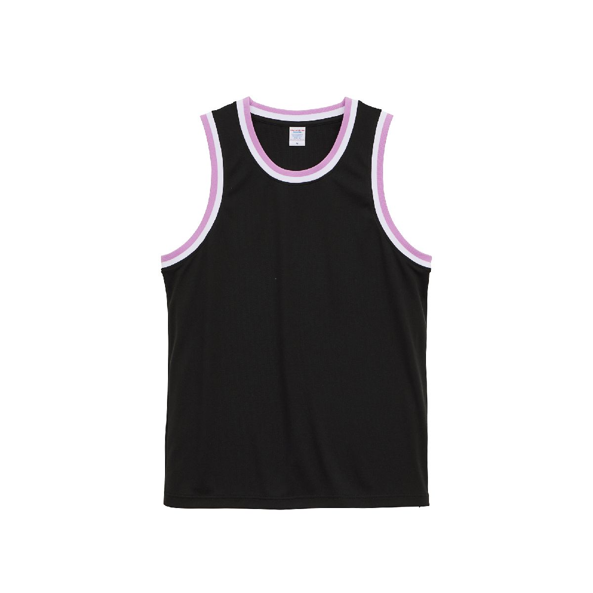5992-01 4.1oz Dry Athletic Jersey Loose Fit Basketball Shirt 3 United Athle 5992-01 Black/White/Lavender 9890 Size:XL