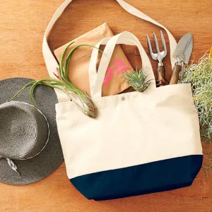 1490-01 Stylish Heavy-Duty Canvas 2-Way Tote Bag