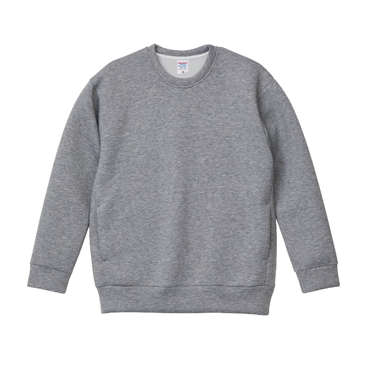2290 9.4oz T/R Double Knit Crewneck Shirt: Premium Rayon Blend Fabric 2 United Athle 2290-01 Heather Gray 0714 Size:2XL