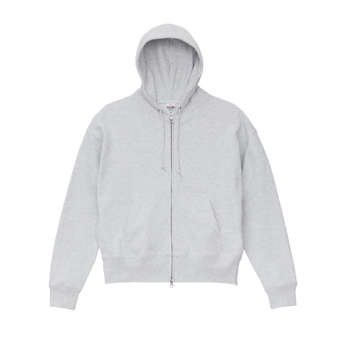 5201 10oz Box Silhouette Short Zip-Up Hoodie (French Terry) 1 United Athle 5201-01 Ash 0005 Size:XL
