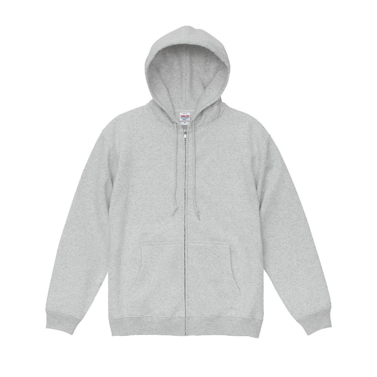 5385 8.3oz T/C Soft Blend FullZip Hoodie with Brushed Lining 4 United Athle 5385-01 Ash 0005 Size:2XL