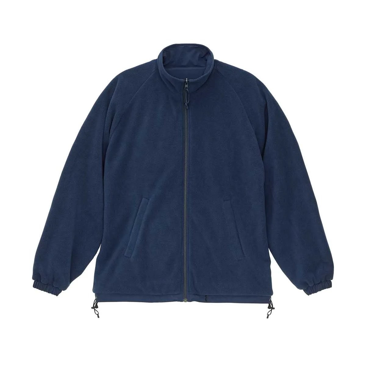 7493 90s Reversible Stand Jacket: Nylon x Fleece Reversible Outerwear 2 United Athle 7493-01 Navy/Navy 4086 Size:XL