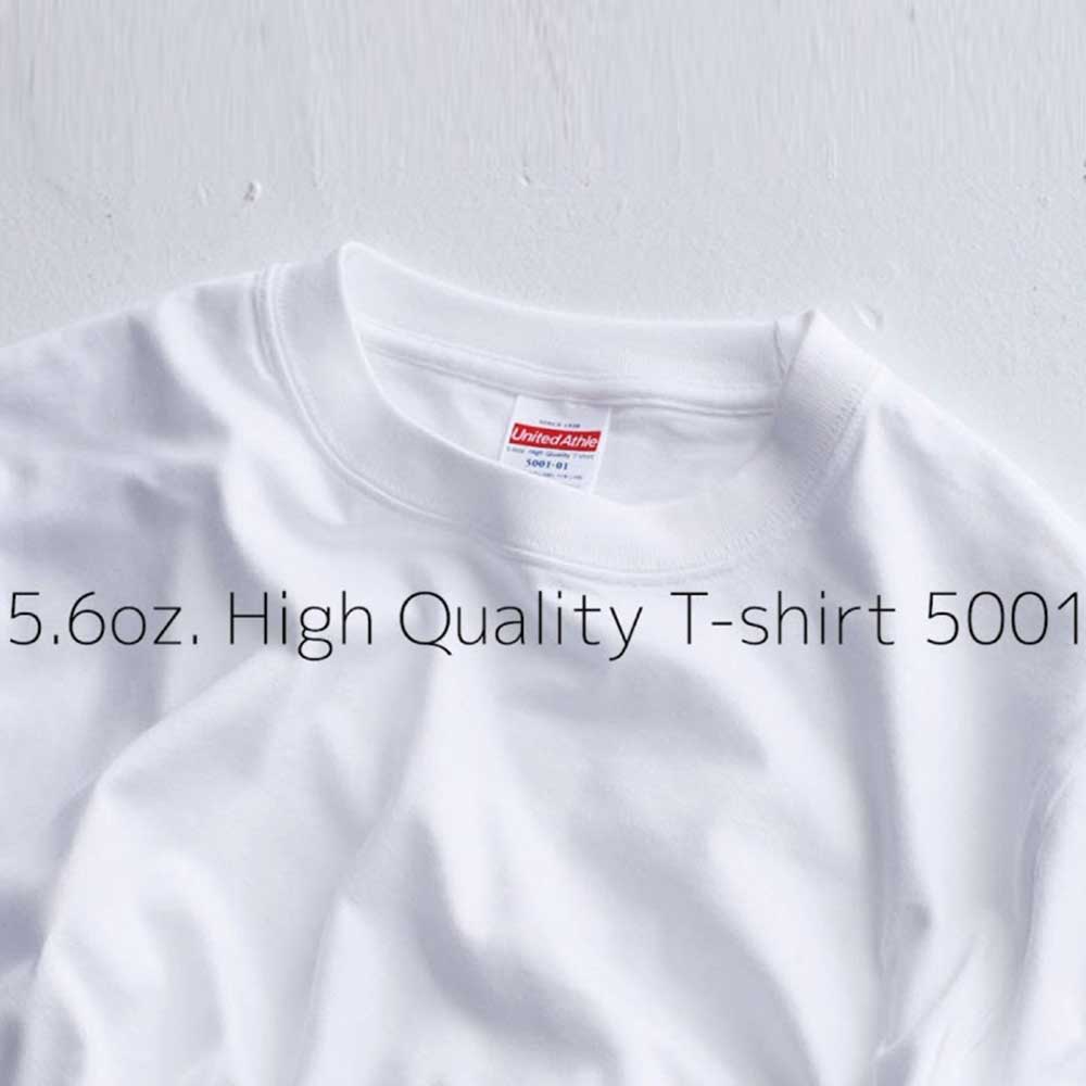 5001 5.6oz 日本新款優質潮流全棉 T 恤