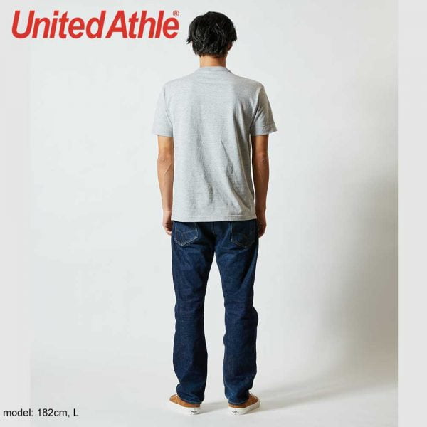 United Athle 5004-01 5.6oz 成人短袖亨利領 T恤