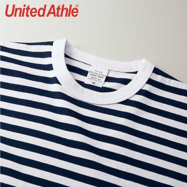 United Athle 5625-01 5.6oz 橫條紋T恤