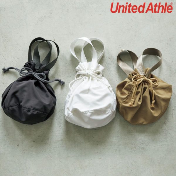 United Athle 1392-01 再生聚酯纖維 防撕裂 抽繩袋