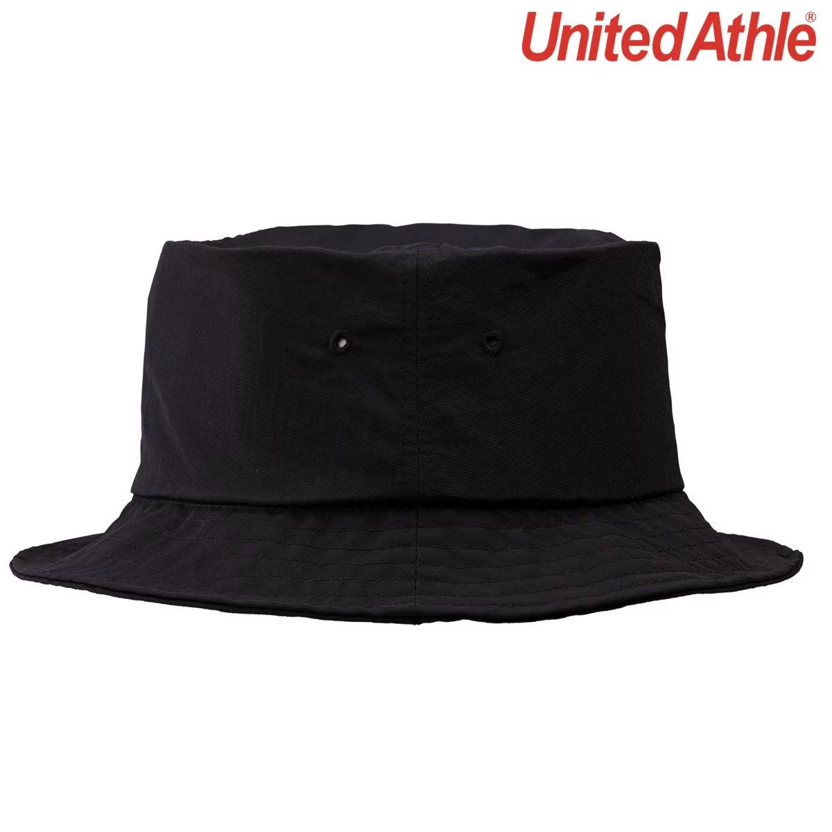 United Athle 9674-01 機能尼龍 戶外漁夫帽 Black