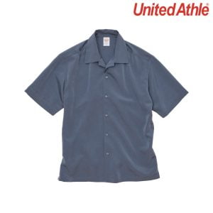United Athle 1785-01 絲滑開襟襯衫