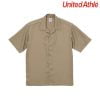 United Athle 1785-01 絲滑開襟襯衫