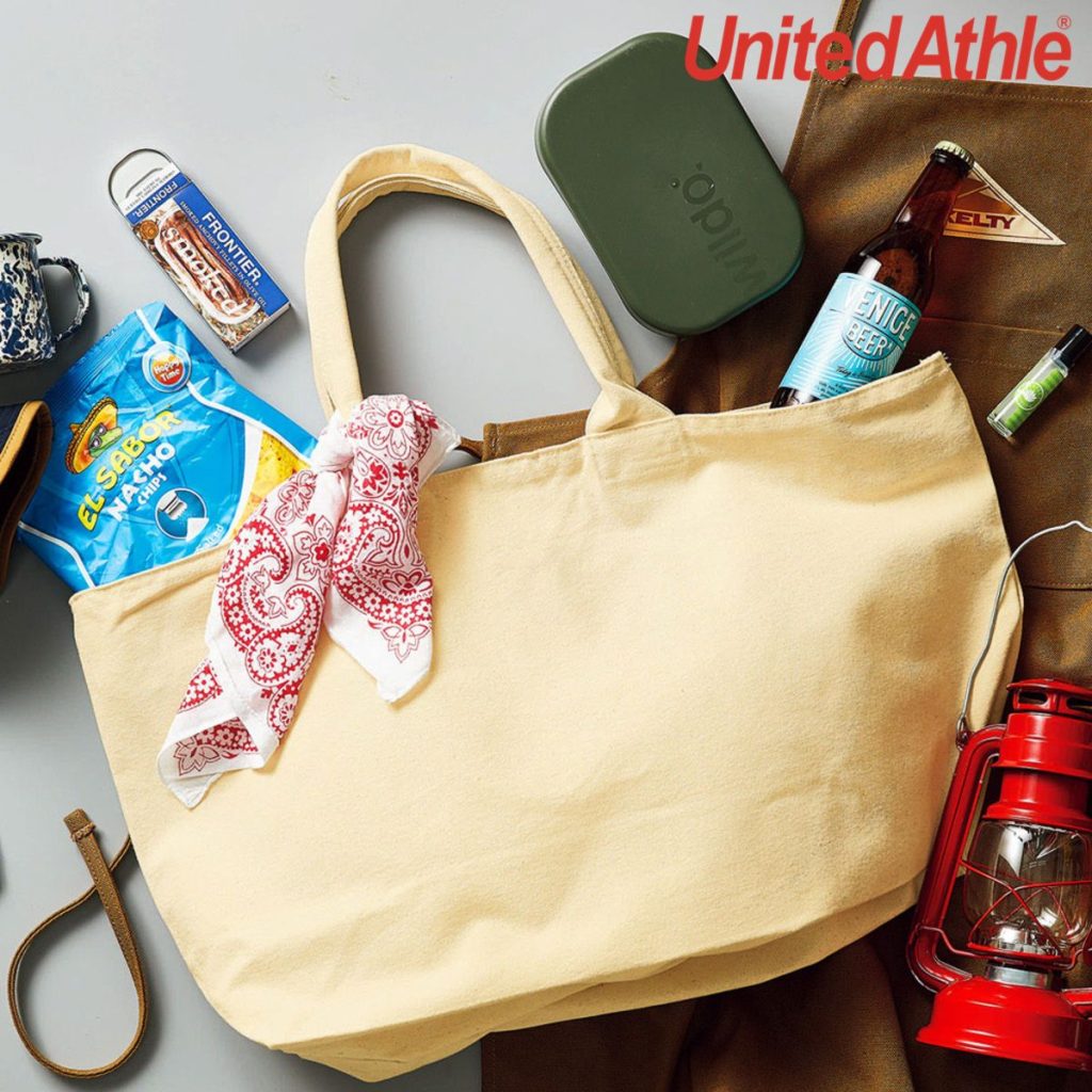 1515-01 11.0oz 厚身帆布拉鍊手提袋 11 United Athle 1515-01 11.0oz 厚身帆布拉鍊手提袋