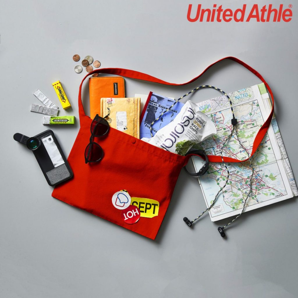 1461-01 基本款帆布側背小包 (Sacoche) 9 United Athle 1461-01 基本款帆布側背小包 (Sacoche)