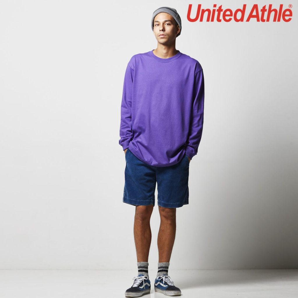 United Athle 5011-01 5.6oz 全棉長袖T恤