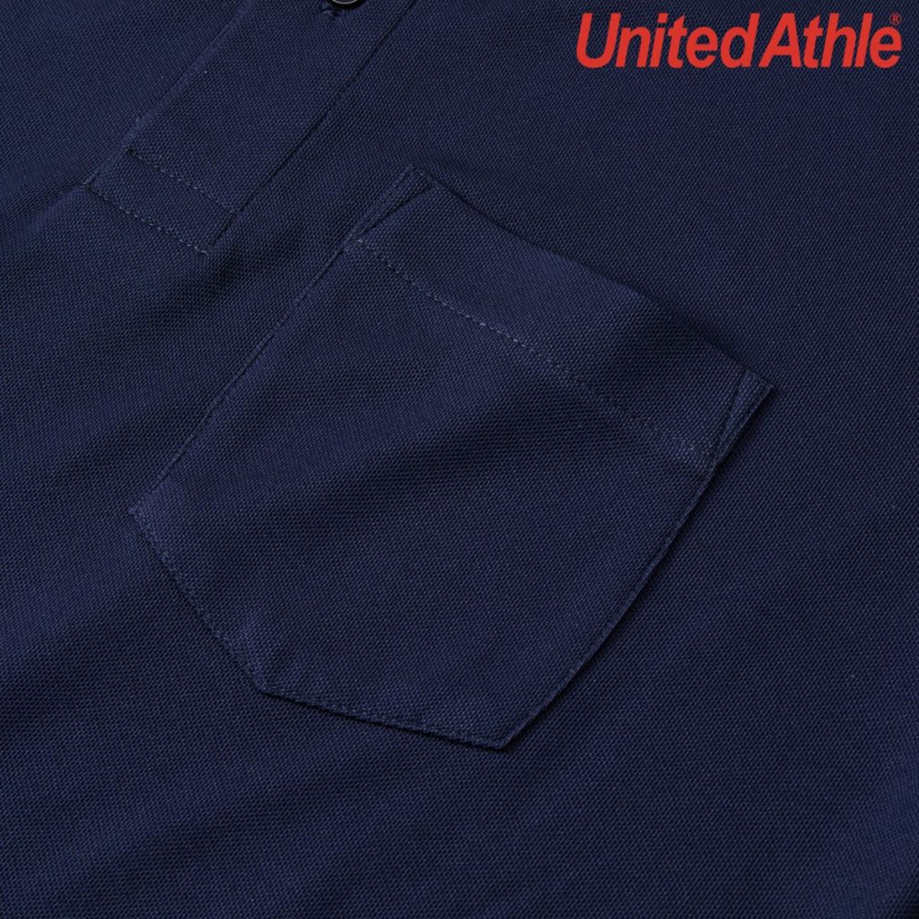 2024-01 4.7oz 快乾長袖 Polo 10 United Athle 2024-01 4.7oz 快乾長袖 Polo(附口袋)