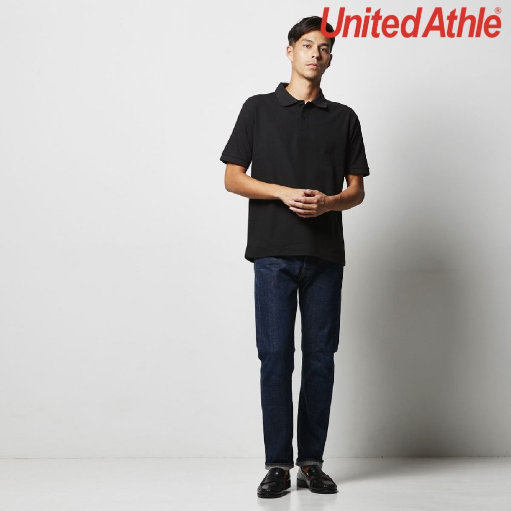 5050-01 5.3oz Dry Kanoko CVC Polo 衫 19 United Athle 5050-01 5.3oz Dry Kanoko Utility Polo Shirt