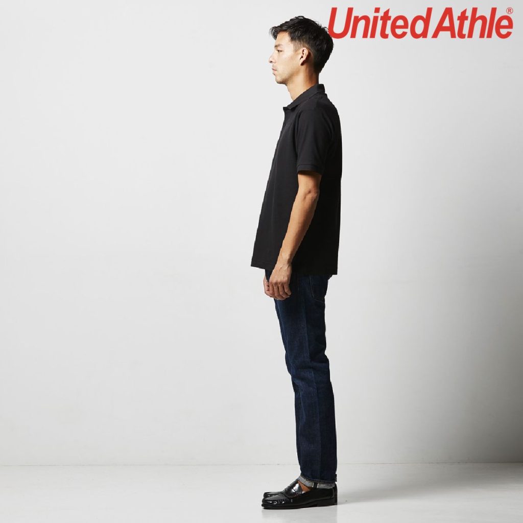 5050-01 5.3oz Dry Kanoko CVC Polo 衫 20 United Athle 5050-01 5.3oz Dry Kanoko Utility Polo Shirt