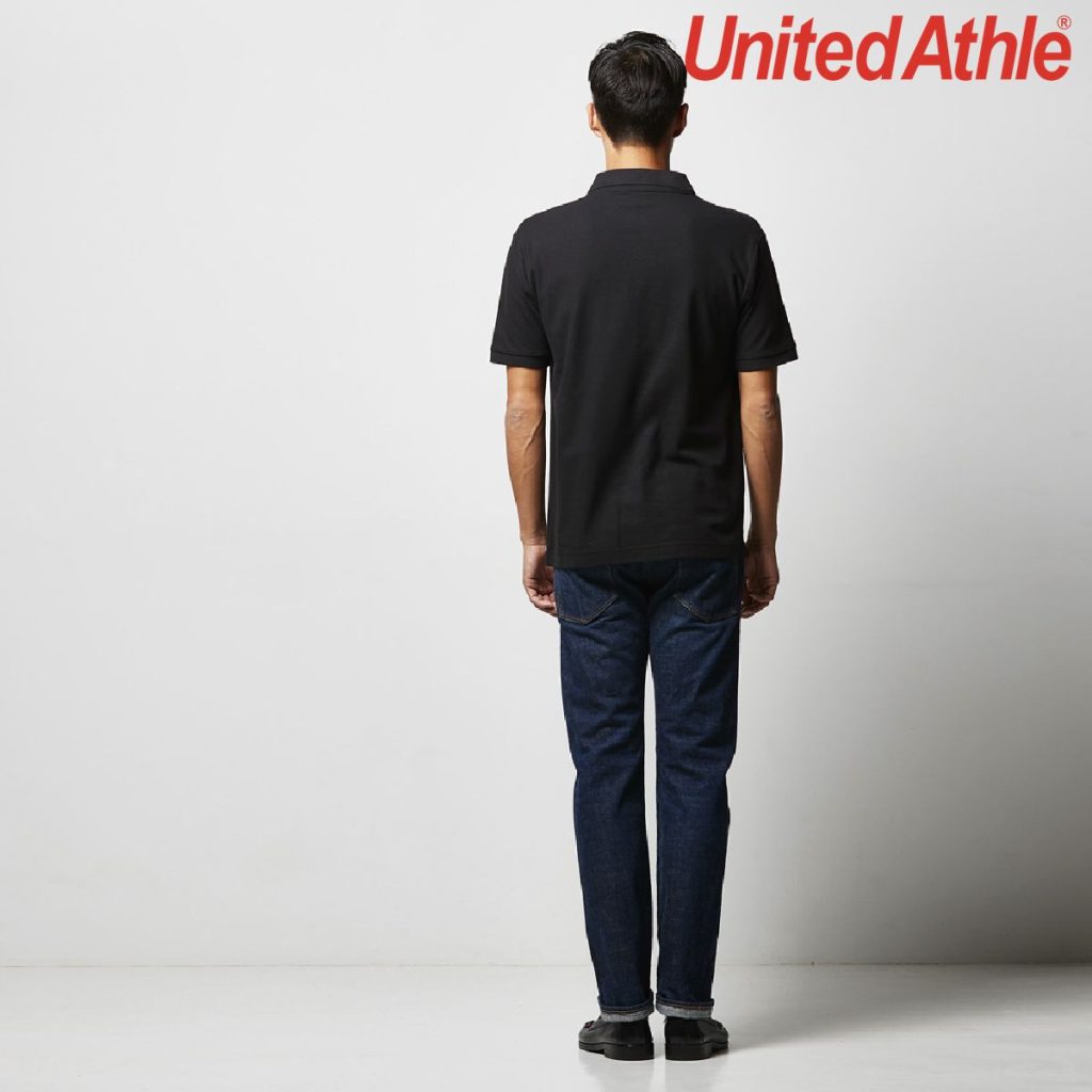 5050-01 5.3oz Dry Kanoko CVC Polo 衫 21 United Athle 5050-01 5.3oz Dry Kanoko Utility Polo Shirt