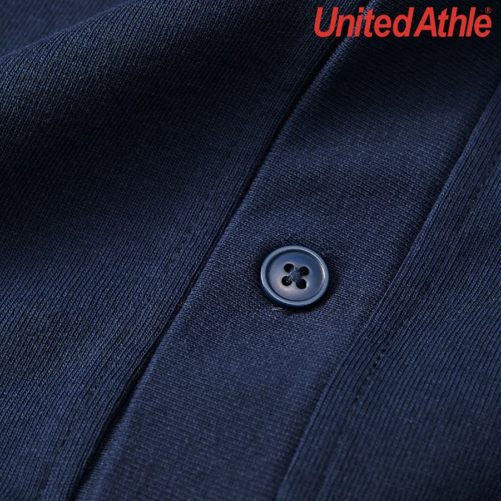 United Athle 4488-01 10.0oz 全棉寬鬆開襟衫