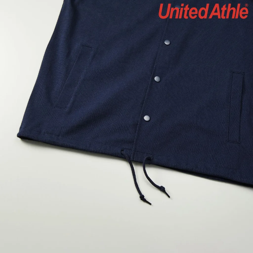 United Athle 4487-01 10.0oz Cotton Jersey Coach Jacket