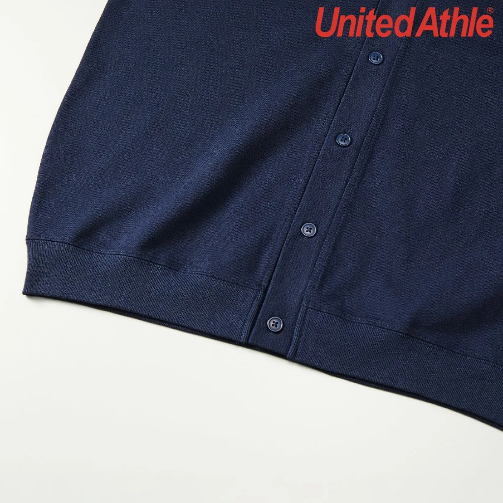 United Athle 4488-01 10.0oz 全棉寬鬆開襟衫