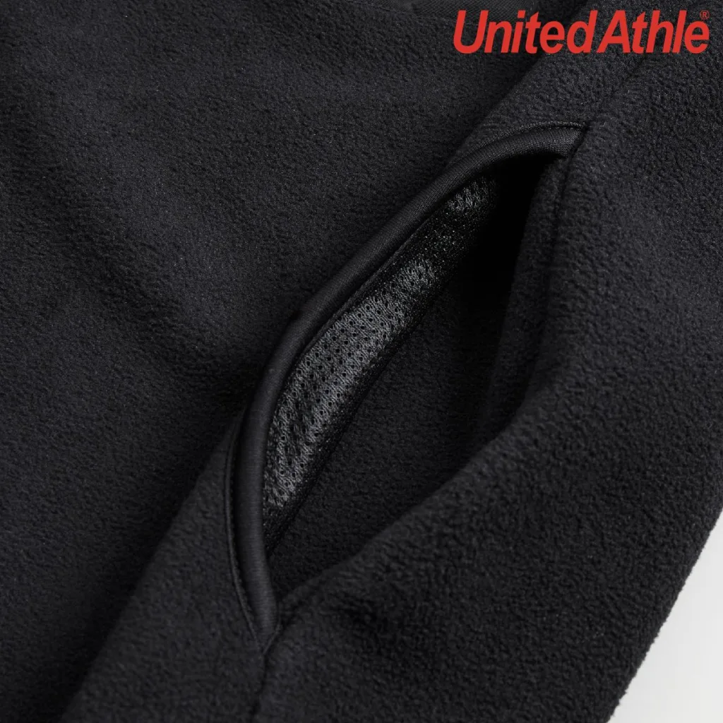United Athle 7098-01 Microfleece 圓領襯衫（單層）