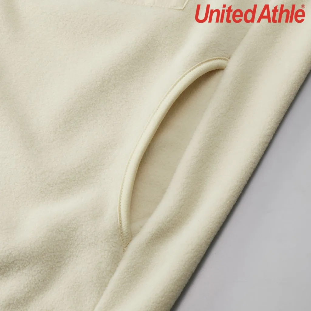 United Athle 7098-01 Microfleece 圓領襯衫（單層）