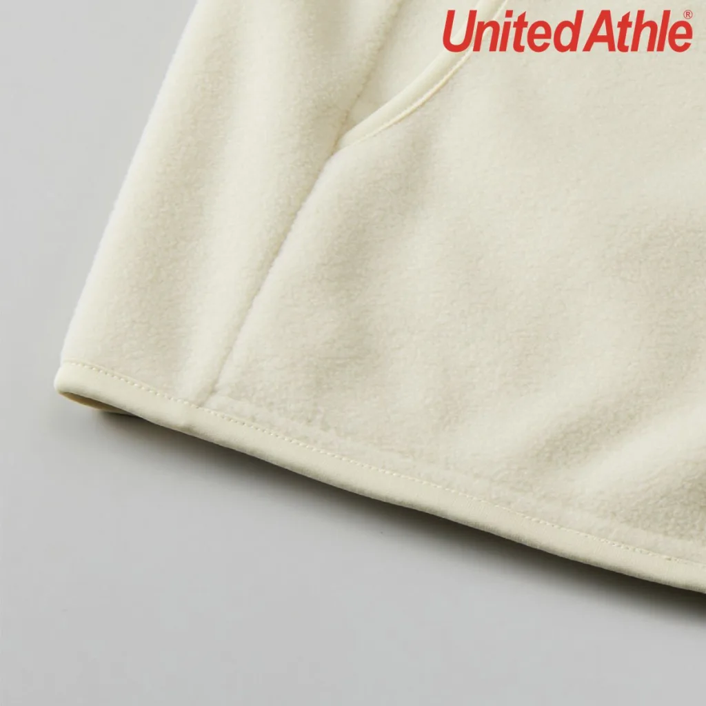 United Athle 7098-01 Microfleece 圓領襯衫（單層）