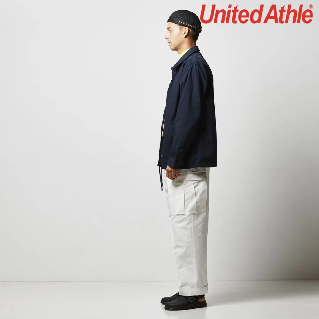 T/C Coach Jacket with lining | United-Athle.HK T/C Coach Jacket with lining | United-Athle.HK