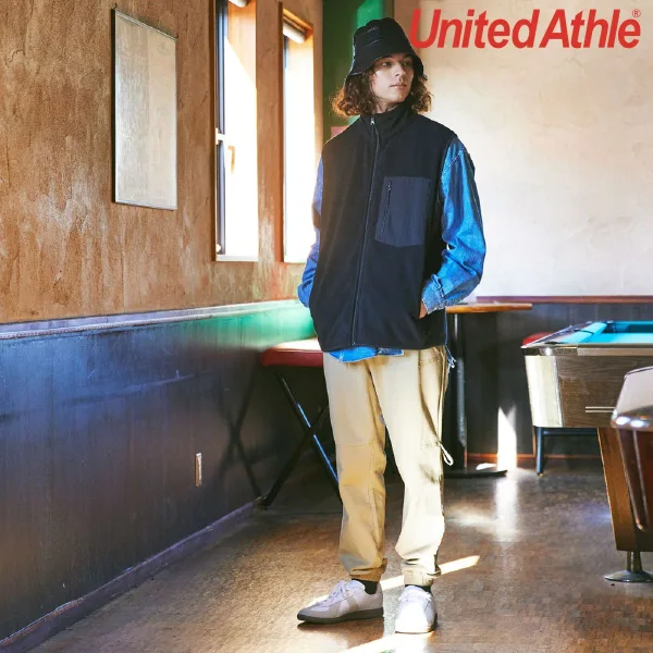 United Athle 7099-01 Microfleece 背心 (單層)