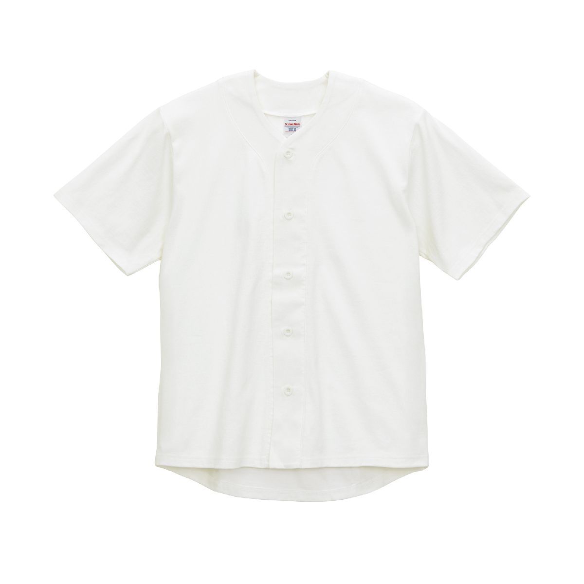 4982-01 8.5oz 棉質平紋棒球衫 2 United Athle 4982-01 Off White 0003 Size:XL