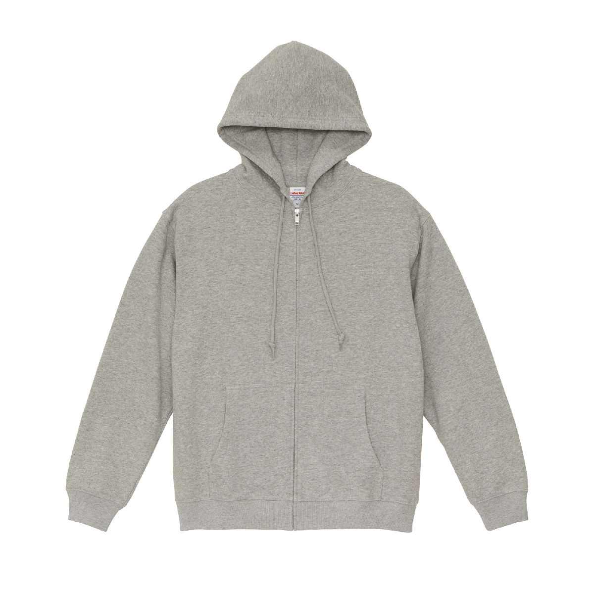 5397-01 8.8oz 魚鱗布運動拉鍊衛衣 15 United Athle 5397-01 Mix Grey 0006 Size:2XL