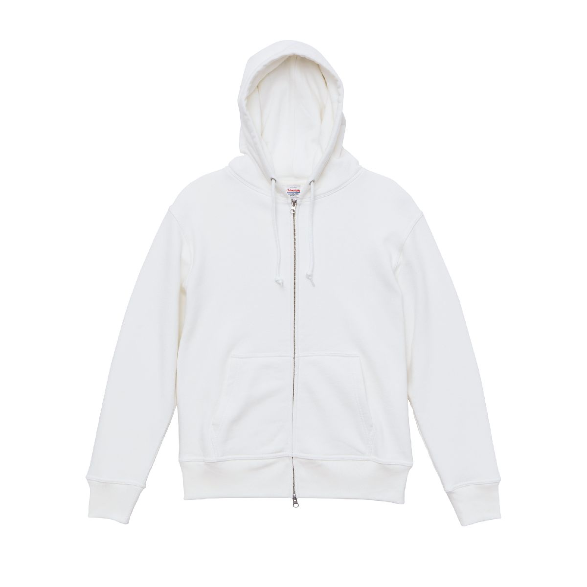 5767-01 12.7oz 加厚保暖魚鱗布拉鍊連帽衛衣 3 United Athle 5767-01 Off White 0003 Size:2XL